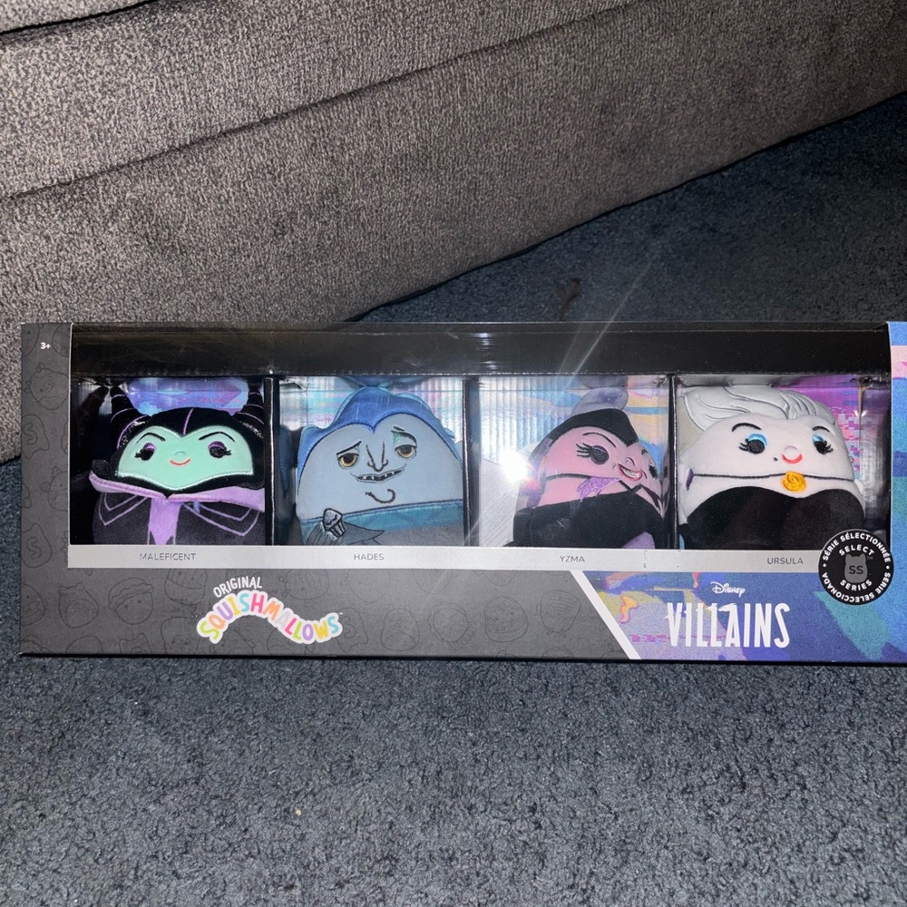 Disney Villains Squishmallow Set